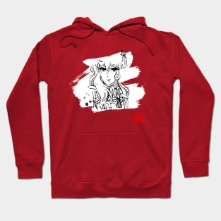 lady oscar white Hoodie